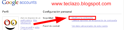 cambiar password gmail modificar password cambiar password gmail modificar password