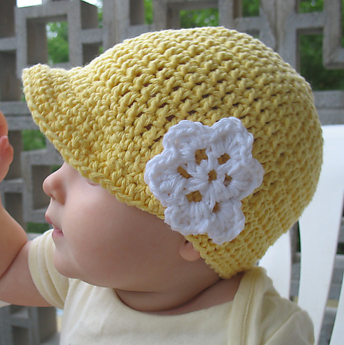 the art of crochet on you tube baby beanie hat single crochet little ...
