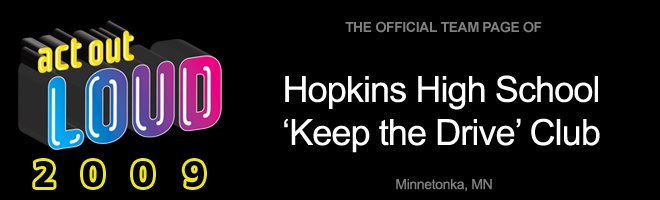 Hopkins High School 'Keep the Drive' Club