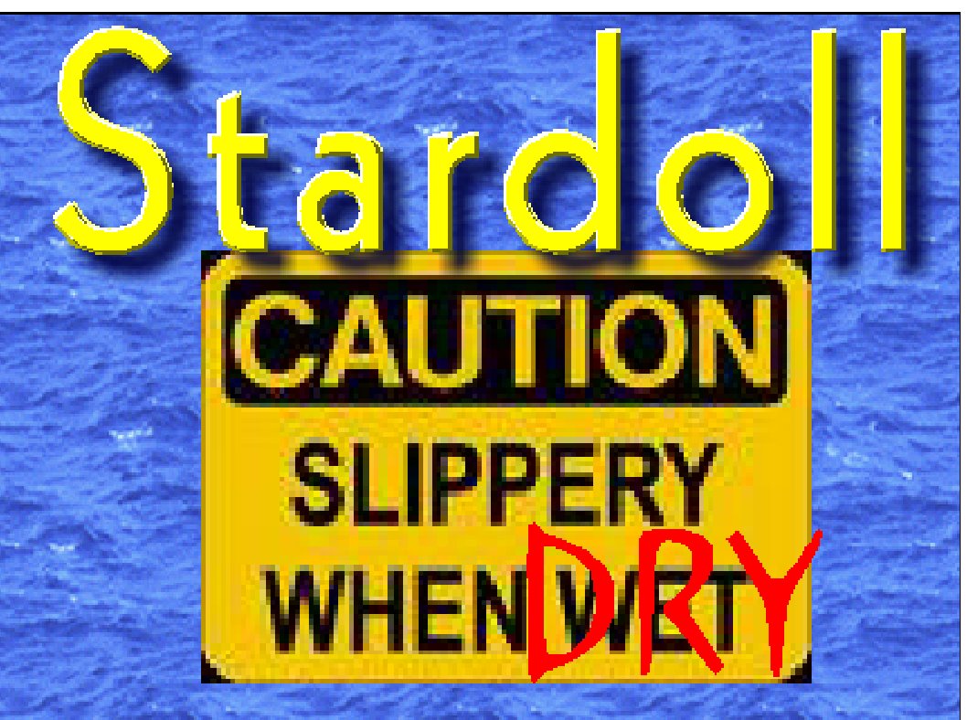 Stardoll:Slippery when dry