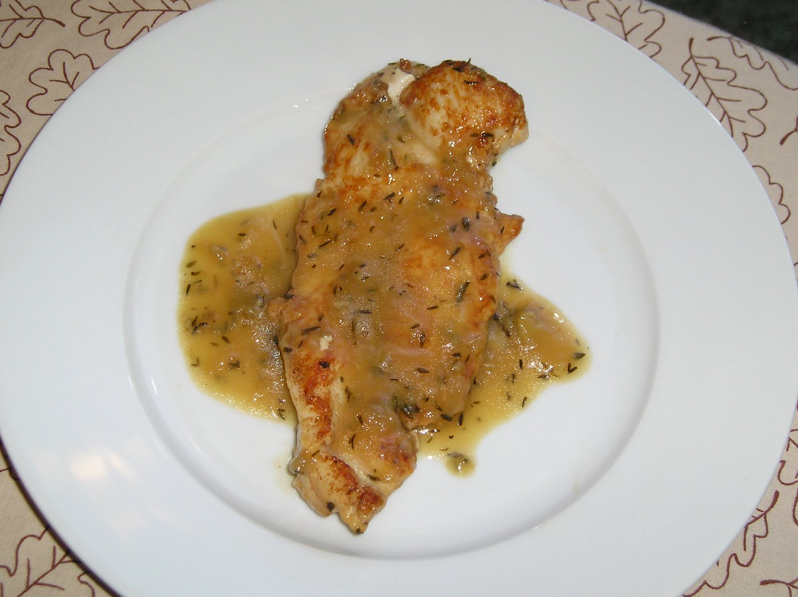 apple cider chicken