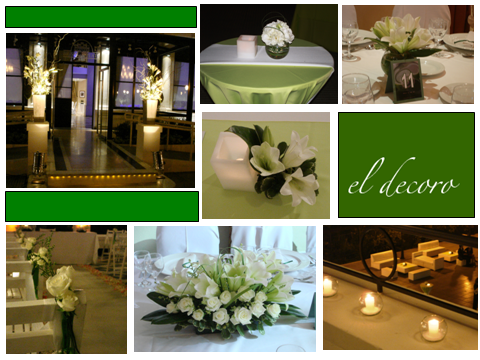 Casamiento - Armonía en verde y blanco