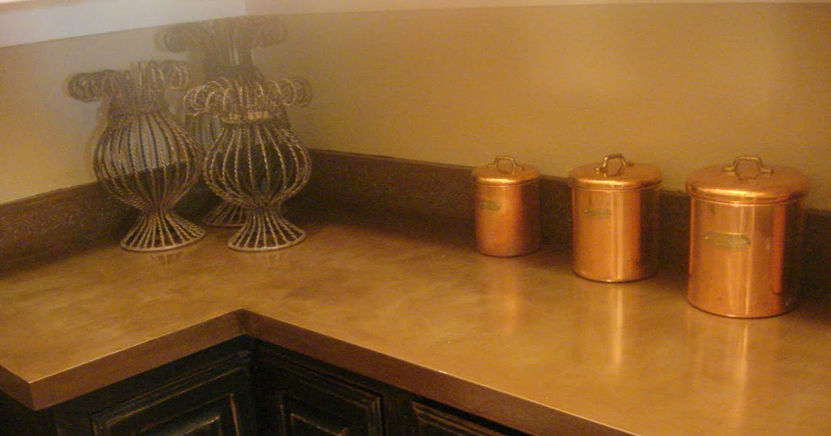 Let It Shine Painted Formica Counter Tops Part I