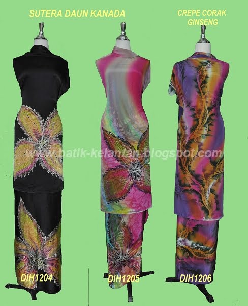 Batik Lukis Corak Daun Kanada Ginseng Batik Lukis Corak Daun Kanada Ginseng