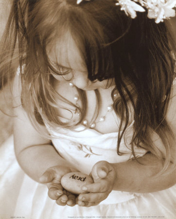 monahan laura little girl with pray rock monahan laura little girl with pray rock