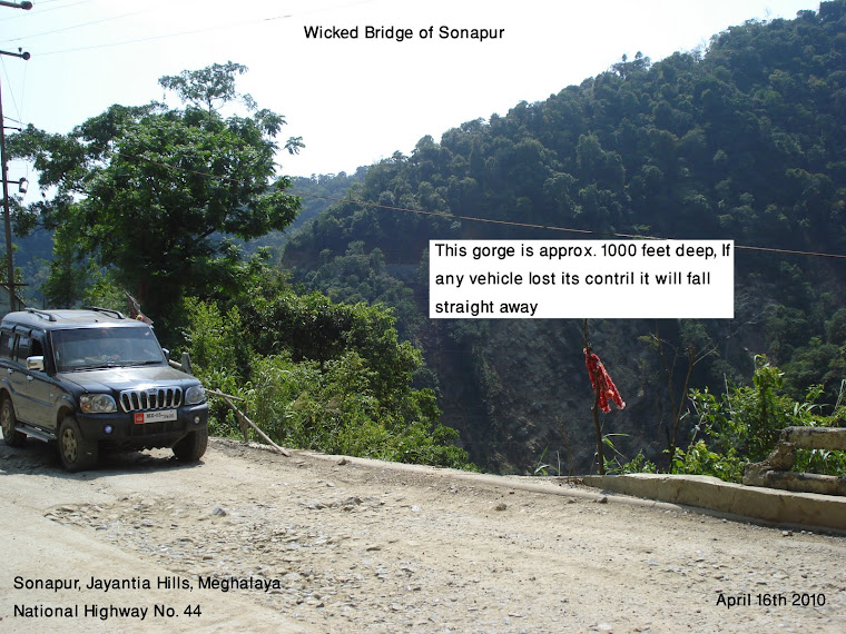 Wicked Bridge on National Highway No. 44 (Sonapur Region)