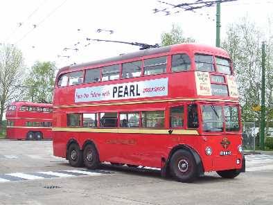 a 1960s Trolley Bus