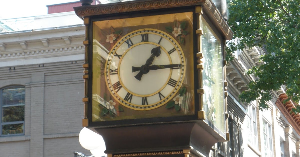 The Way To Go Travel Vancouver BC...Gastown Steam Clock