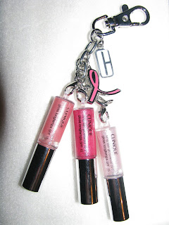 Clinique Colour on the go Lip Gloss Keychain Set