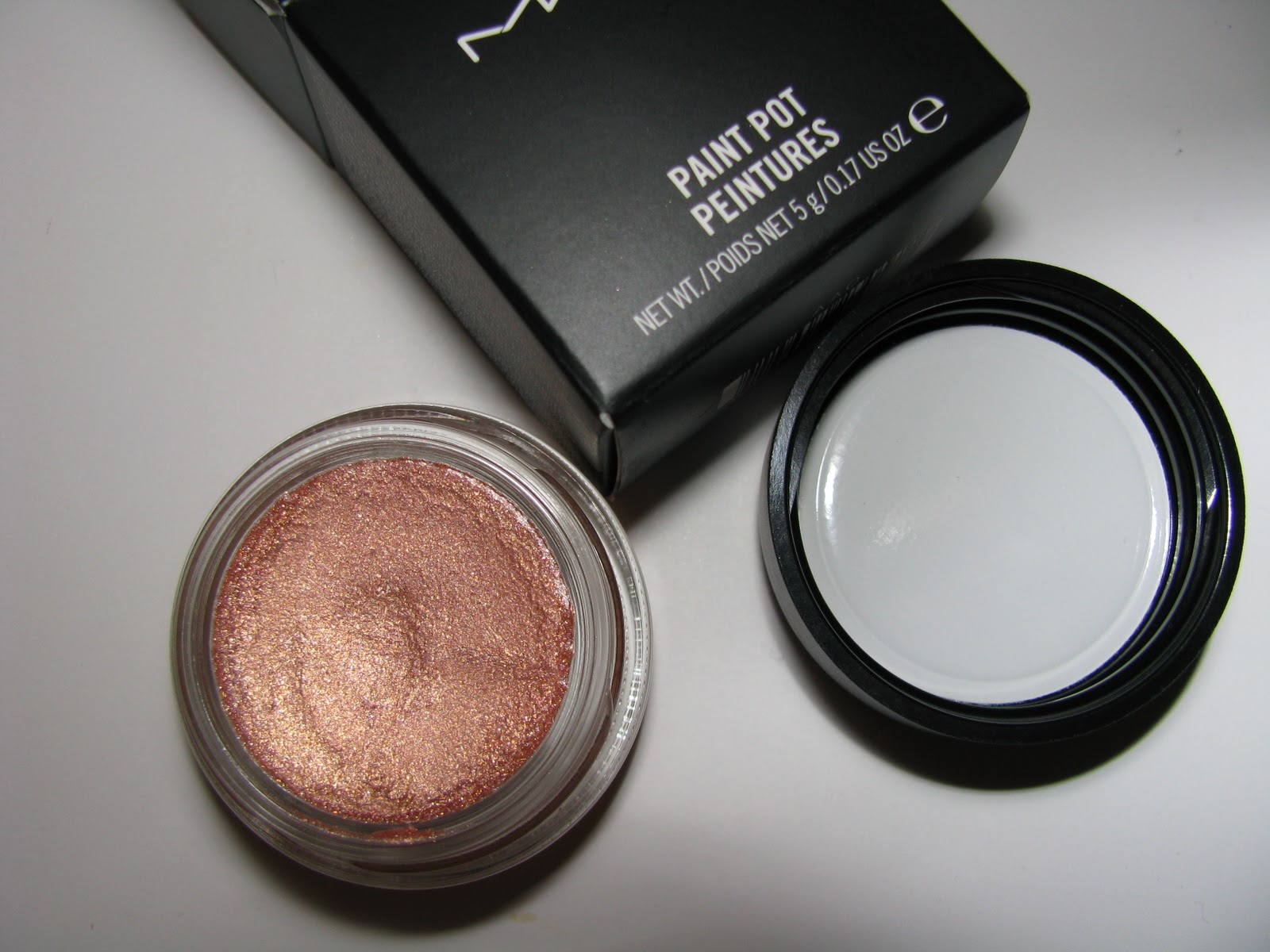 The Beauty Alchemist MAC Let Me Pop Paint Pot Champale