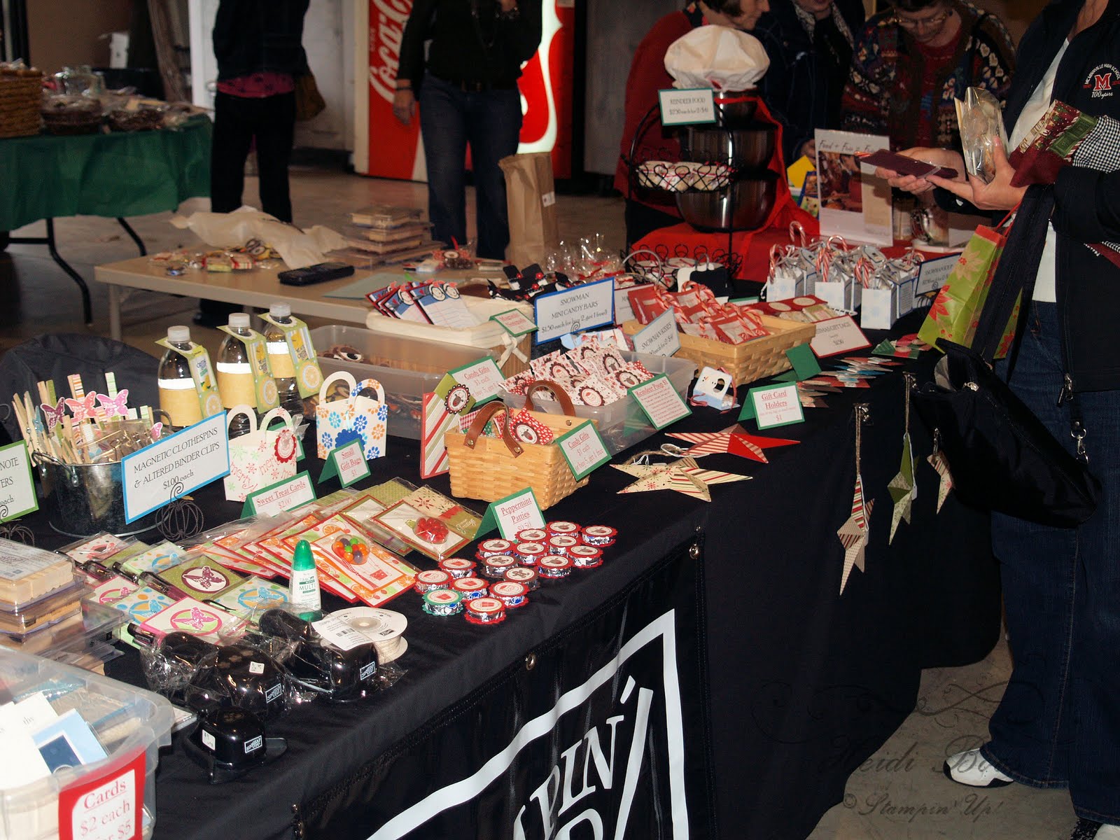 Blue Eyed Blessings: holiday bazaar creativity