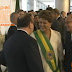 Edir Macedo cumprimeta Dilma Rousseff no Planalto