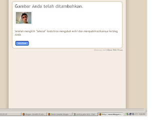 Halaman Konfirmasi Upload