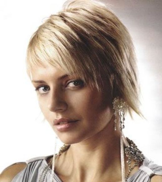 punk short hairstyle. girls short hairstyle.