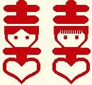 Cross Stitch Double Happiness