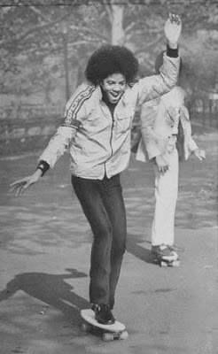 michael jackson skateboarding