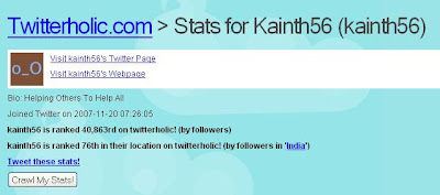 twitterholic,Twitter