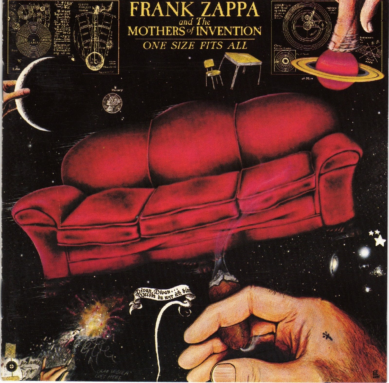 The Mothers Of Invention One Size Fits All Frank Zappa And The Mothers Of Invention One Size Fits All With