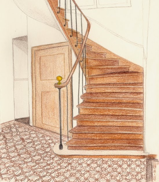 Si J Avais Un Blog Instructions Pour Dessiner Un Escalier