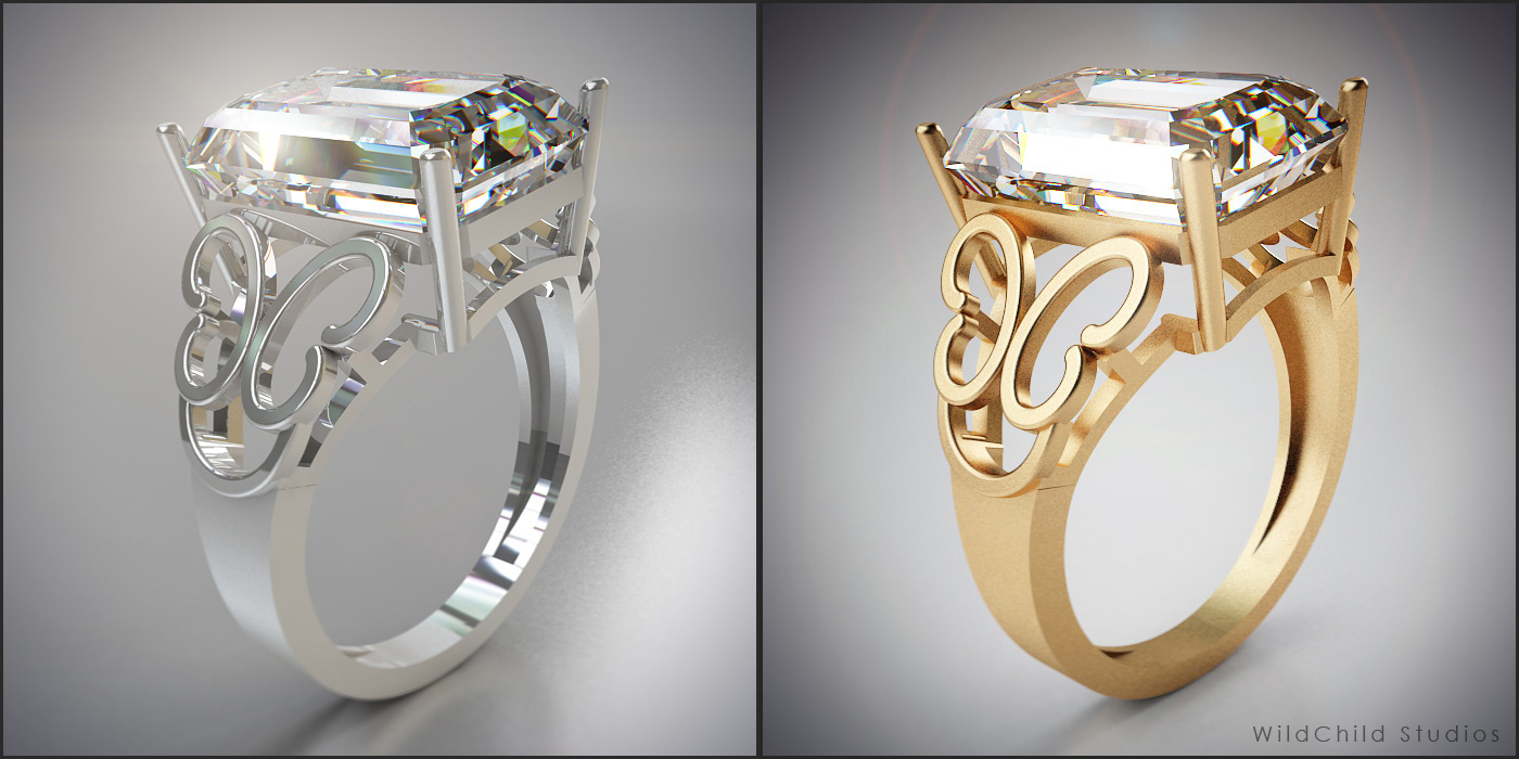 WildChild Studios Jewelry Render Project