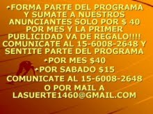 PUBLICITA EN LA SUERTE ESTA ECHADA