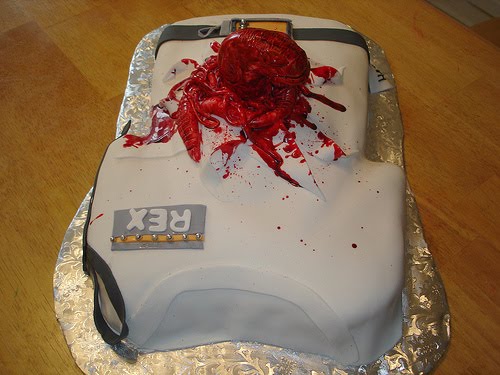 How To Make Chestburster Cake How To Make Chestburster Cake