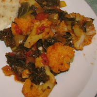 tomato-vegetable curry