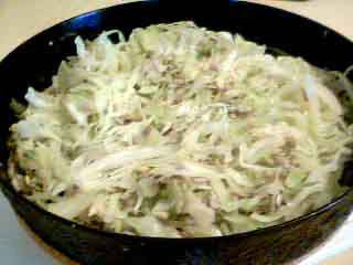 White Cabbage Salad