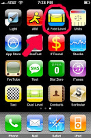 a screen shot of a cell phone
