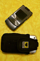 a cell phone and case