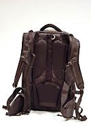a brown backpack with straps