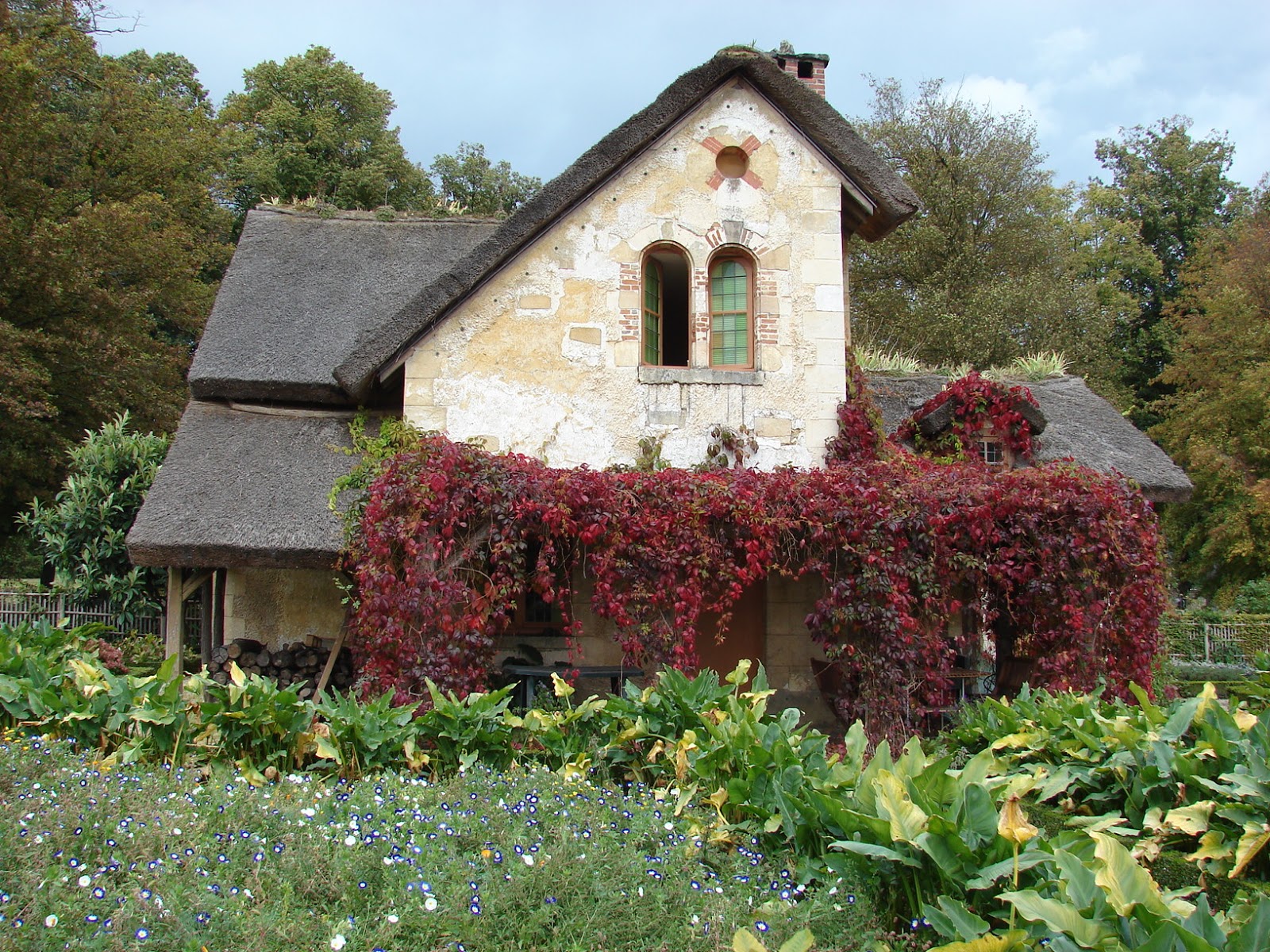 Paisajismo, pueblos y jardines: Jardines de Versalles; la Aldea de la