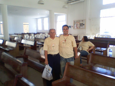 os missionario castelo/ rick presente nas santa missões popuralares equipe de visitação