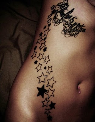 tattoo sleeve art. Half Sleeve Tattoos Stars.