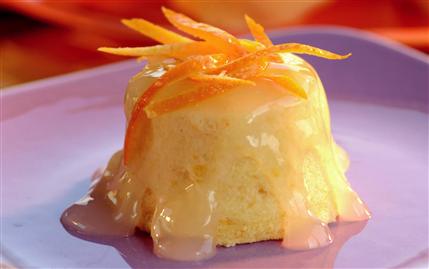 Portakallı Sufle Puding