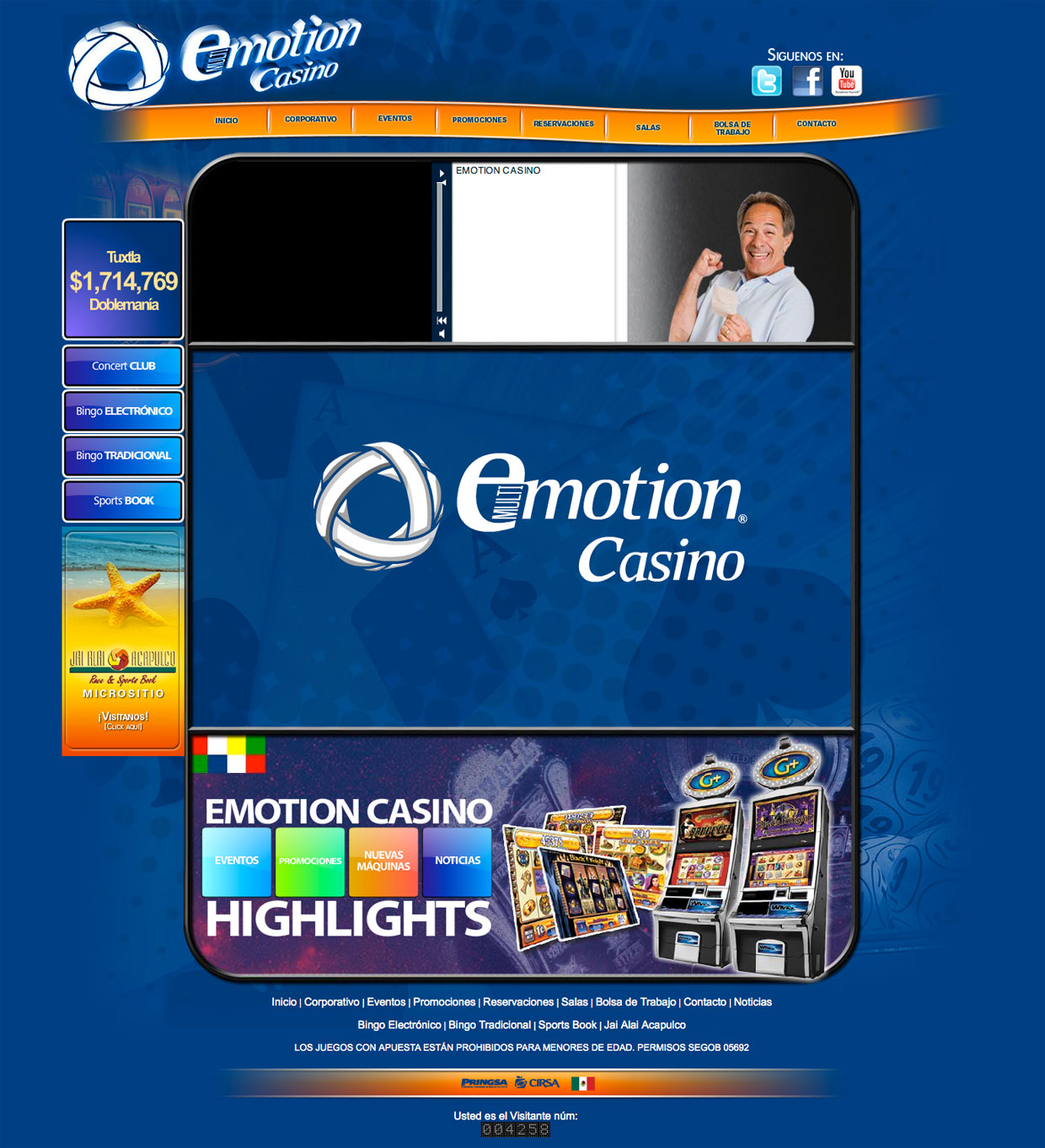 Gambling emotions