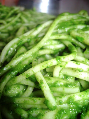 Tallarines Salsa Verde