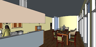 rendering living room