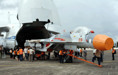 Kedatangan 2 Su-27 SKM(Foto : Dispen TNI-AU)