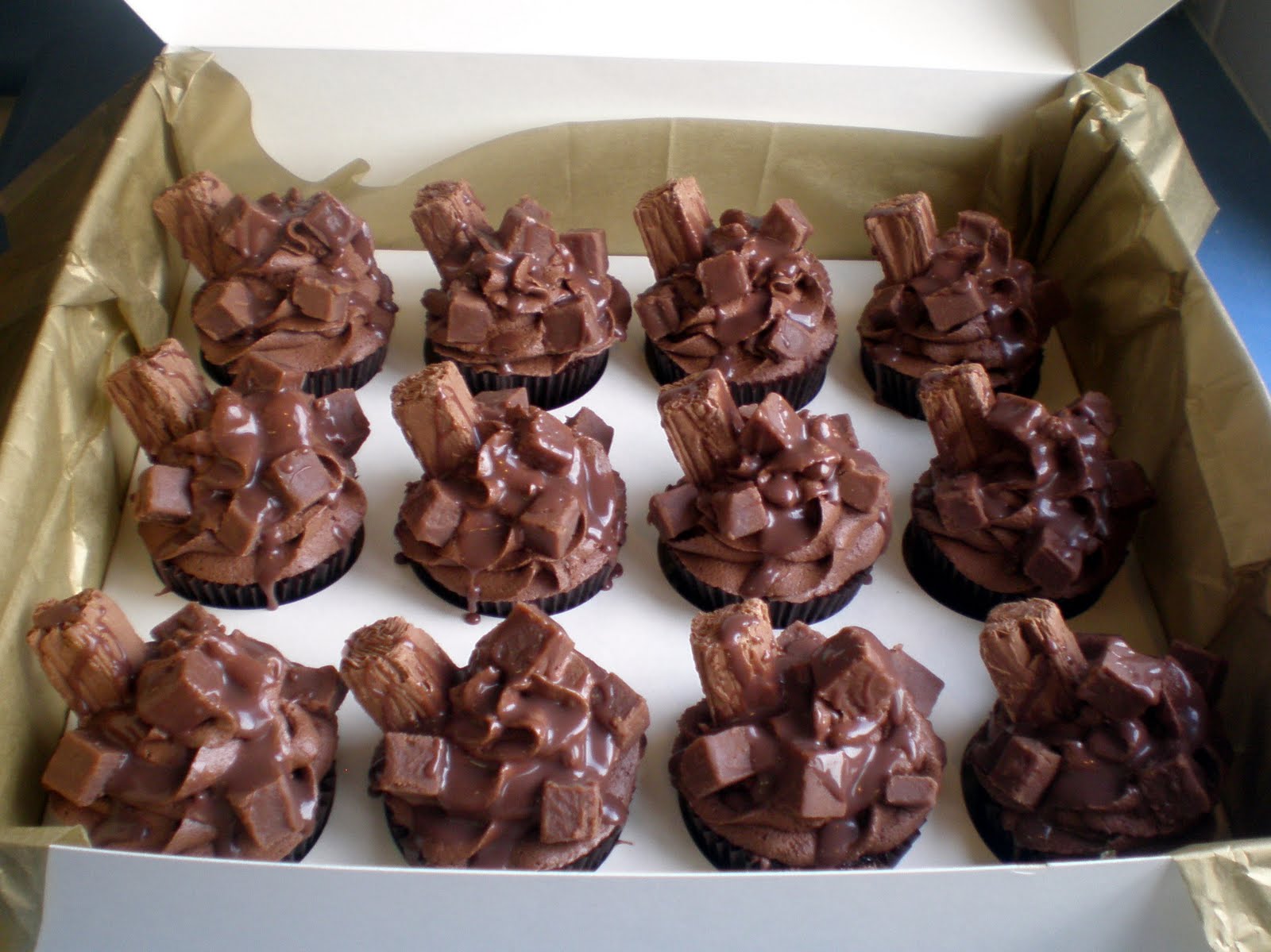 Sugar Siren Cakes Mackay Triple Chocolate Fudge Cupcakes