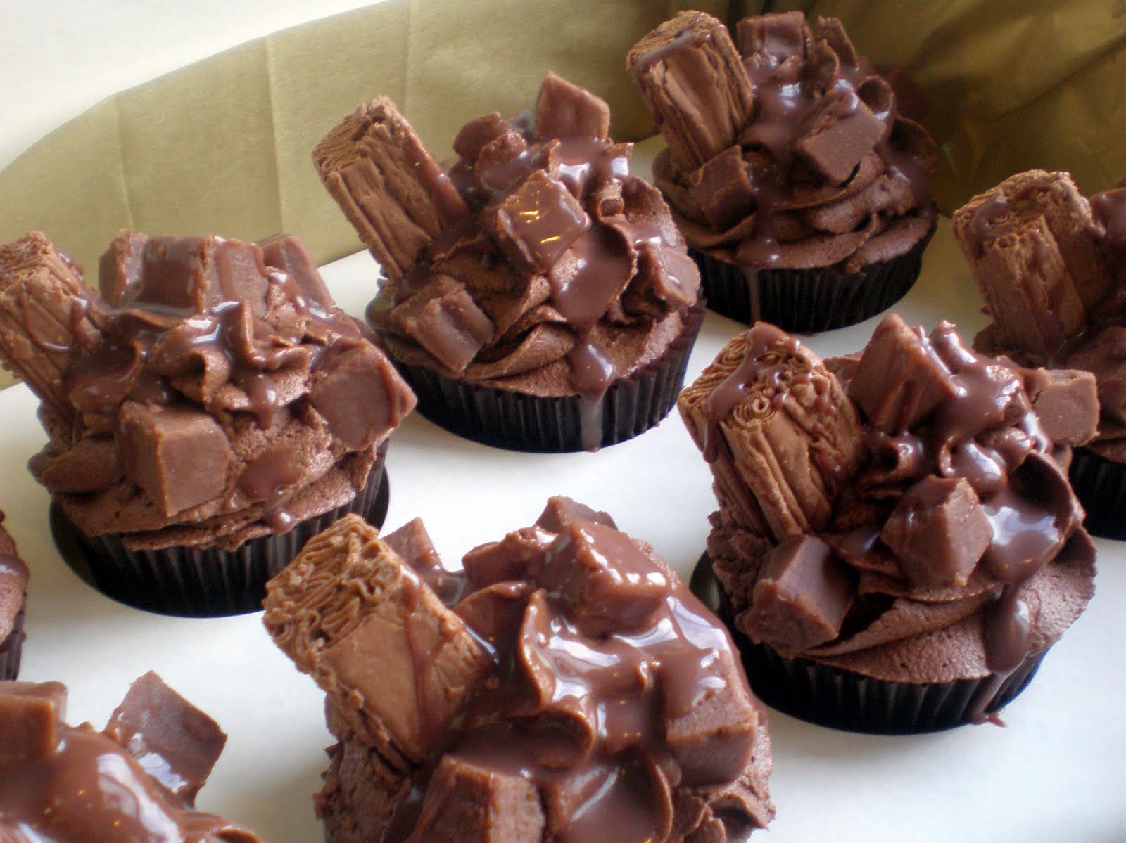 Sugar Siren Cakes Mackay Triple Chocolate Fudge Cupcakes