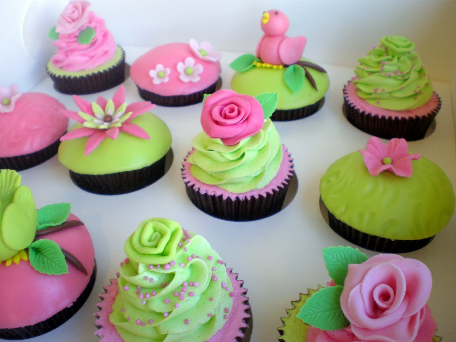 Cupcake Flowers