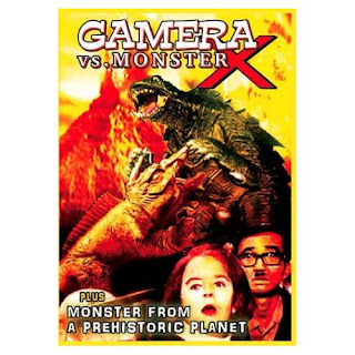 Buy this movie as a double feature with MONSTER FROM A PREHISTORIC PLANET here via Amazon. DVD cover and Amazon link