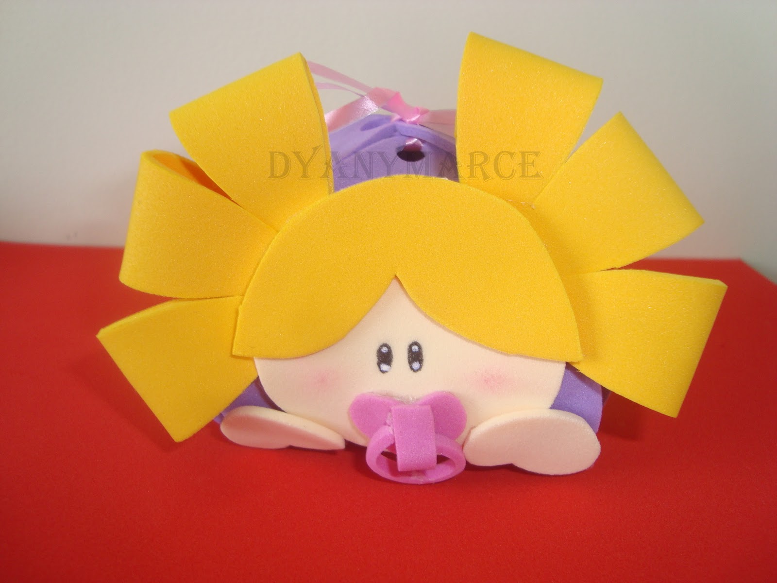 Mimundomanual: Manualidades Bebe en foami