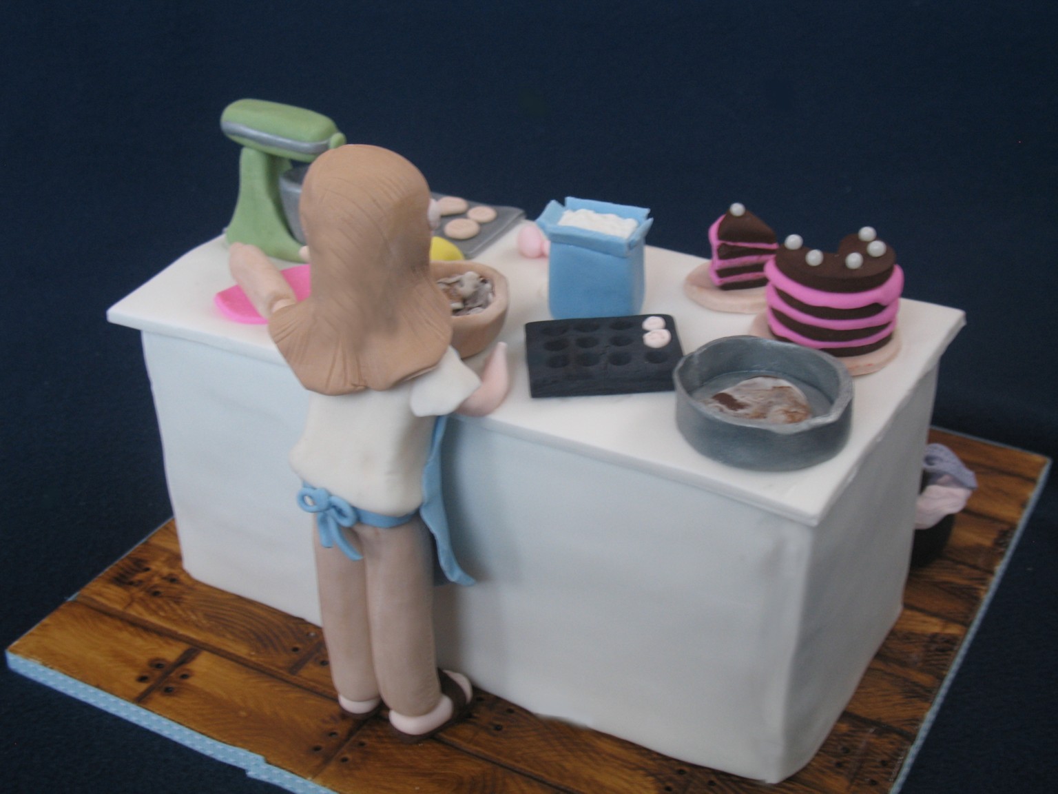 Blissfully Sweet A Birthday Cake for a Domestic Goddess!