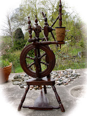 Antique Dutch Flax wheel