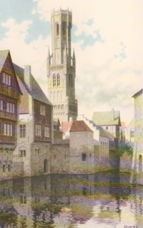 Het belfort te Brugge