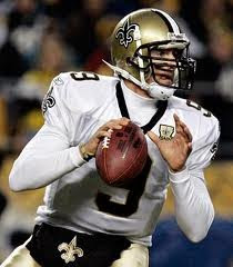 Drew Brees, quarterback of the New Orleans Saints