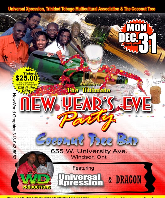 Welcome to the Trinidad &amp; Tobago Club Windsor: Old Year&#039;s Party