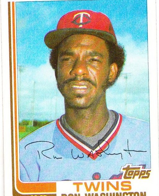 Cardboard appreciation 1982 Topps Traded Ron Washington